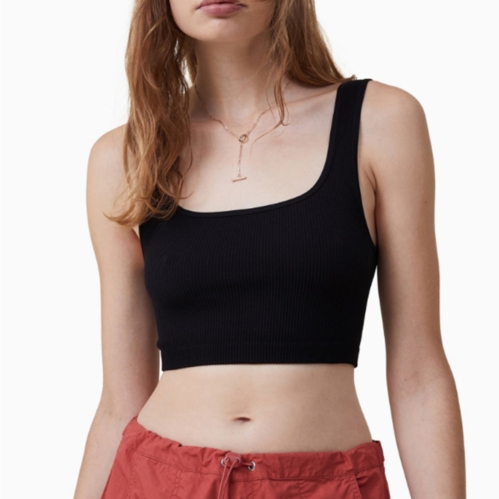Cotton on seamless crop tank